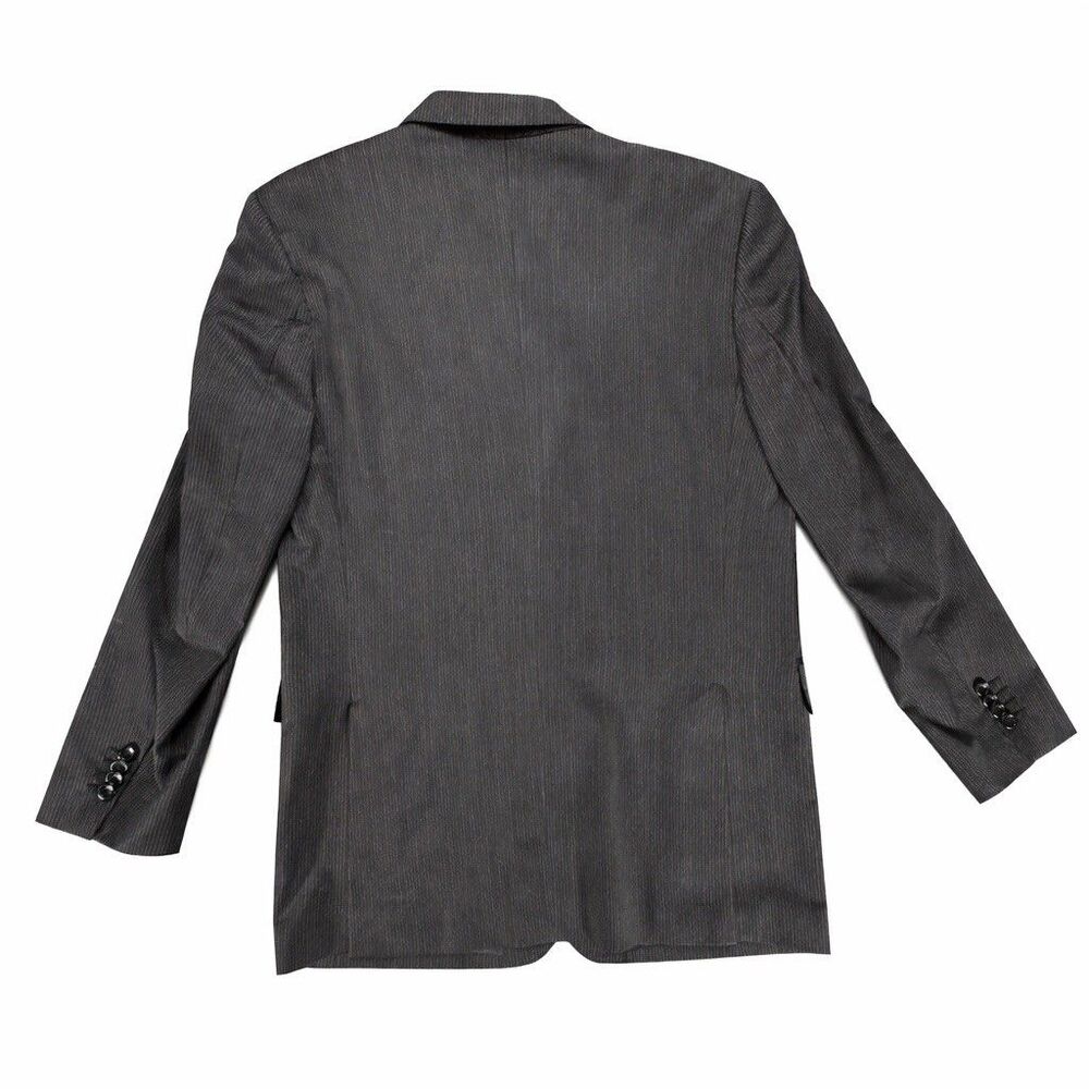 Ermenegildo Zegna Traveller Blazer 38R Wool Silk Pinstripe Italy - Picture 3 of 8